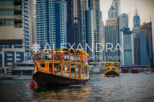 Alexandra-Dhows-Cruising-in-Dubai-Marina